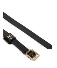 CALVIN KLEIN SQUARE BUCKLE CK Lederg&uuml;rtel - G&uuml;rtel