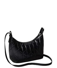 CALVIN KLEIN QUILTED SMALL Umh&auml;ngetasche auf Schwarz - Damentaschen - 2