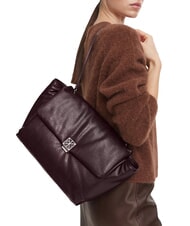 CALVIN KLEIN EMBLEM HW Einkaufstasche Fudge - Damentaschen - 2