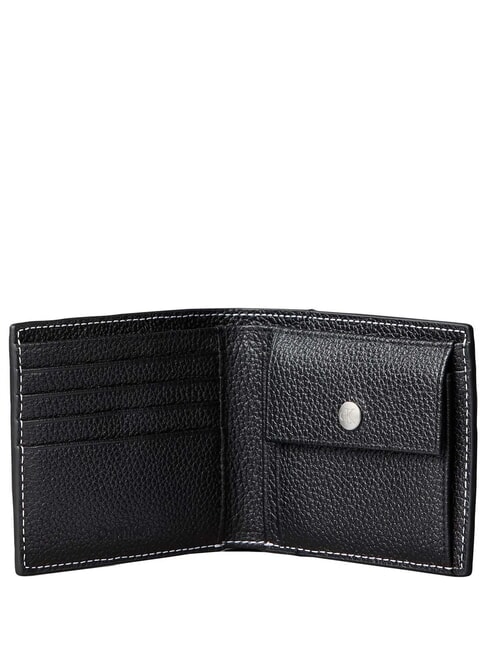 BOLD PEBBLE Ledergeldb&ouml;rse auf Schwarz - Brieftaschen Herren