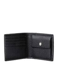 CALVIN KLEIN BOLD PEBBLE Ledergeldb&ouml;rse auf Schwarz - Brieftaschen Herren - 2