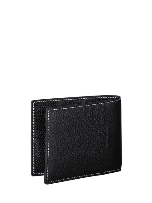 BOLD PEBBLE Ledergeldb&ouml;rse auf Schwarz - Brieftaschen Herren