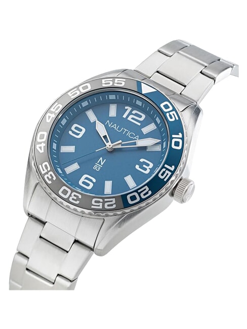N83 FINN WORLD Uhr nur Zeitangabe blau und silber - Uhren