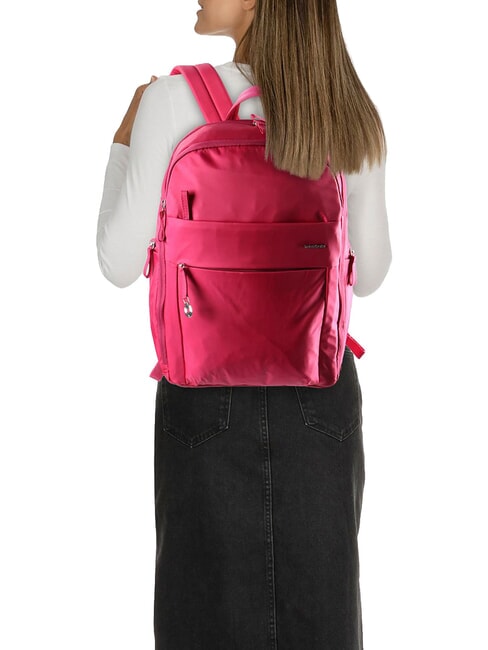 MOVE 5.0 Nylon-Rucksack f&uuml;r 14-Zoll-Laptop HIMBEER ROSA - Rucks&auml;cke f&uuml;r Schule &amp; Freizeit