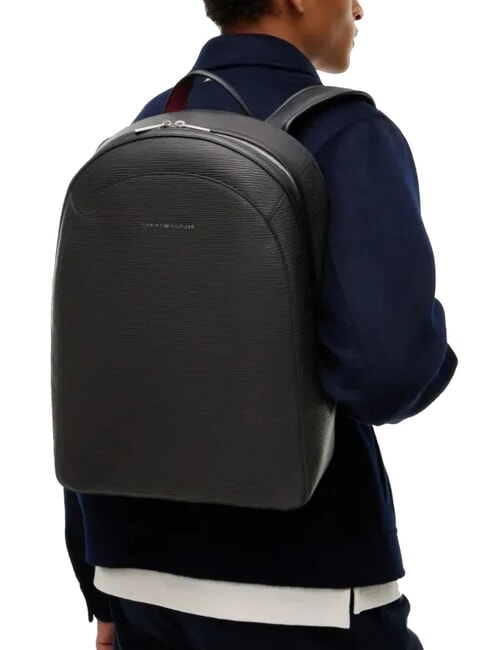 SAFFIANO Rucksack Schwarz - Rucks&auml;cke f&uuml;r Schule &amp; Freizeit