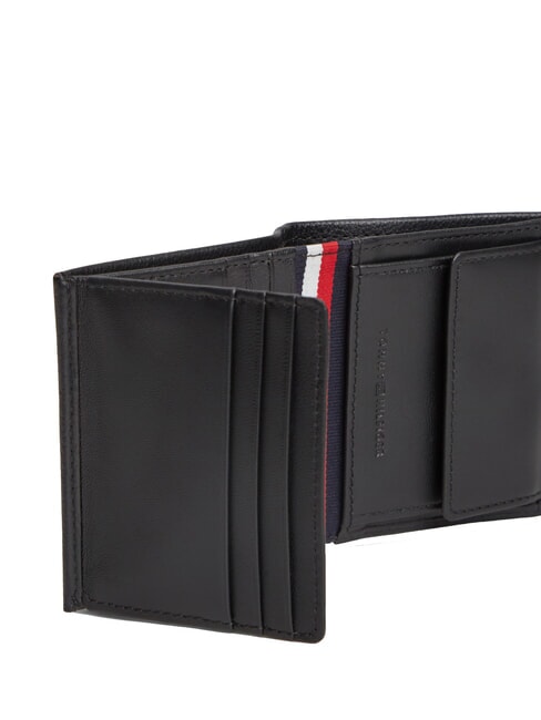 TH CORP Vertikale Ledergeldb&ouml;rse Schwarz - Brieftaschen Herren