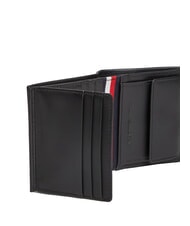 TOMMY HILFIGER TH CORP Vertikale Ledergeldb&ouml;rse Schwarz - Brieftaschen Herren - 3