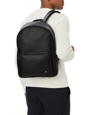 TOMMY HILFIGER TH FOUNDATION Rucksack Schwarz - Rucks&auml;cke f&uuml;r Schule &amp; Freizeit - 2