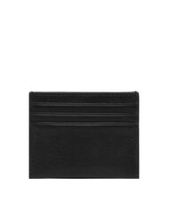 TOMMY HILFIGER TH SEASONAL Leder-Kartenhalter Schwarz - Brieftaschen Herren - 2