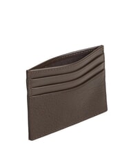 TOMMY HILFIGER TH CORP Leder-Kartenhalter Braun - Brieftaschen Herren - 2