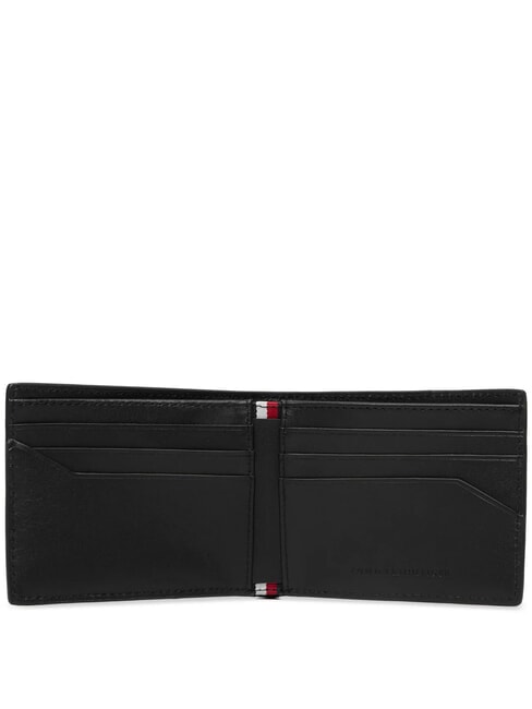 TH BUSINESS  Saffiano-Ledergeldb&ouml;rse Schwarz - Brieftaschen Herren