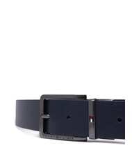 TOMMY HILFIGER OLIVER Lederg&uuml;rtel Raum blau - G&uuml;rtel - 3