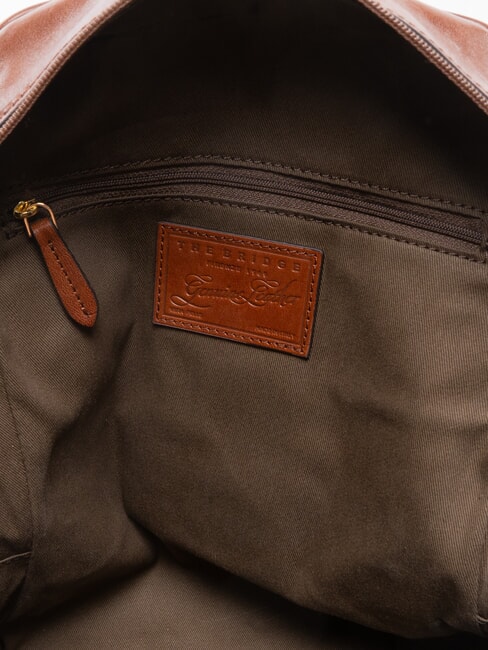 FLORA Lederrucksack BRAUN - Damentaschen