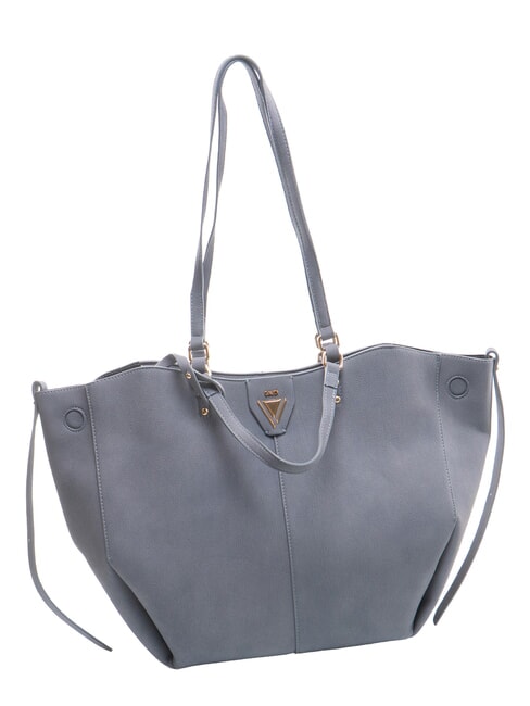 GOLENE Schultertasche mit abnehmbarer Clutch Denim - Damentaschen