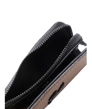 GABS GMONEY57 Ledergeldb&ouml;rse mit Rei&szlig;verschluss Cappuccino - Brieftaschen Damen - 4