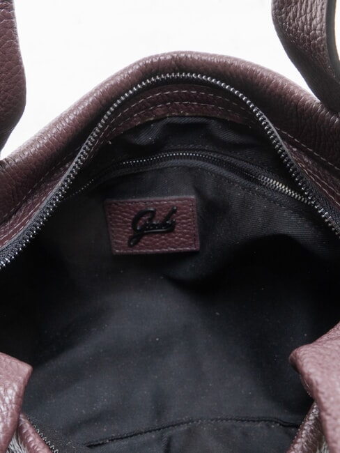 ZEYNEP Flache Schultertasche, mittel Mokka - Damentaschen