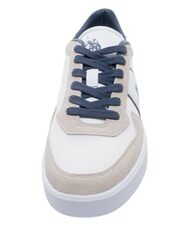 U.S. POLO ASSN. NATE Turnschuhe Wei&szlig;-Stimmungs-Indigo - Herrenschuhe - 5