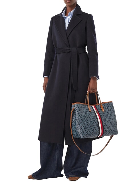 TH MONOPLAY Handtasche mit Schulterriemen Raum blau - Damentaschen