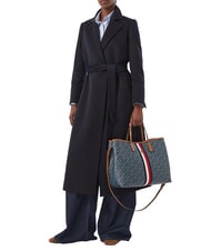 TOMMY HILFIGER TH MONOPLAY Handtasche mit Schulterriemen Raum blau - Damentaschen - 2