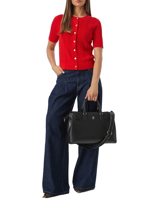 TH JOY Handtasche mit Schulterriemen Schwarz - Damentaschen