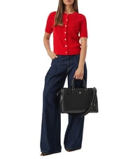 TOMMY HILFIGER TH JOY Handtasche mit Schulterriemen Schwarz - Damentaschen - 2