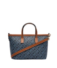 TOMMY HILFIGER TH MONOPLAY Handtasche mit Schulterriemen Raum blau - Damentaschen - 3