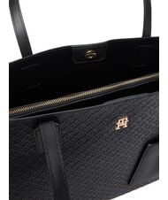 TOMMY HILFIGER TH ICON Gro&szlig;er Eink&auml;ufer Schwarz - Damentaschen - 4