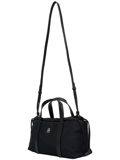 TH SOFT NYLON Handtasche mit Schulterriemen Schwarz - Damentaschen