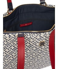 TOMMY HILFIGER TH JACQUARD Umh&auml;ngetasche Raum blau - Damentaschen - 4