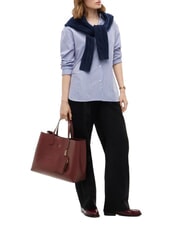 TOMMY HILFIGER TH ICON Handtasche mit Schulterriemen Ochsenblut - Damentaschen - 2