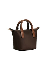 TOMMY HILFIGER POPETTE Handtasche mit Schulterriemen und Logo brauner Fondant - Damentaschen - 3
