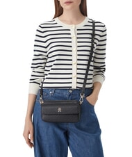 TOMMY HILFIGER TH ICON Mini-Schultertasche Schwarz - Damentaschen - 2