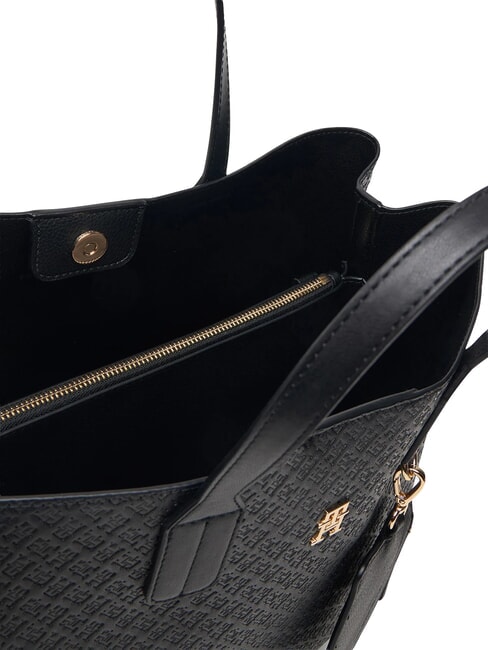 TH ICON Handtasche mit Schulterriemen Schwarz - Damentaschen
