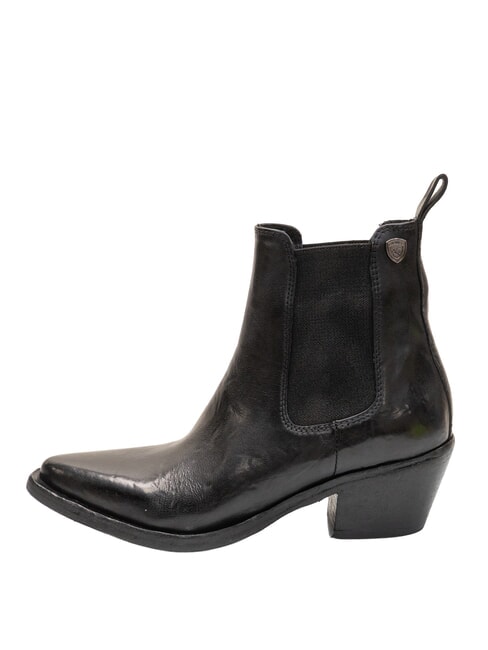 ALICE Lederstiefeletten SCHWARZ - Damenschuhe