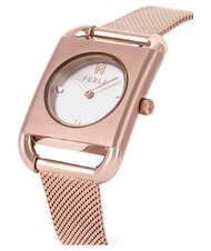 FURLA ARCO SQUARE Modeuhr wei&szlig; und rosa - Uhren - 2
