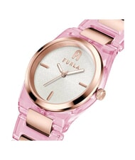 FURLA TEMPO MINI Modeuhr wei&szlig; und rosa - Uhren - 2