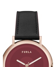 FURLA EASY SHAPE Modeuhr Schwarz Rot - Uhren - 3