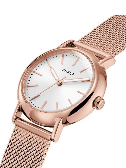 EASY SHAPE Modeuhr wei&szlig; und rosa - Uhren