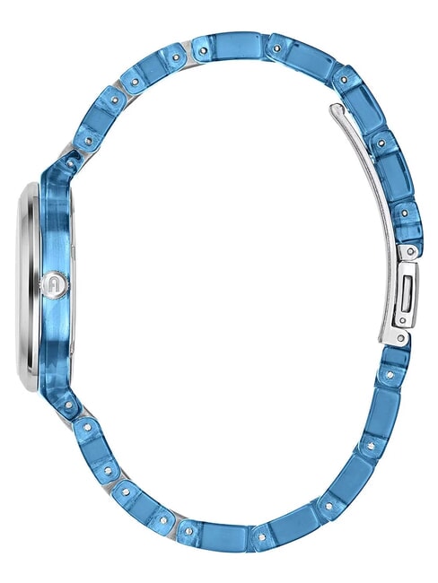 TEMPO MINI Modeuhr wei&szlig;/blau - Uhren