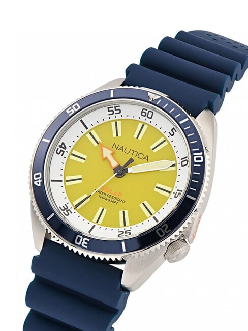 NAW VINTAGE Modeuhr gelb und blau - Uhren