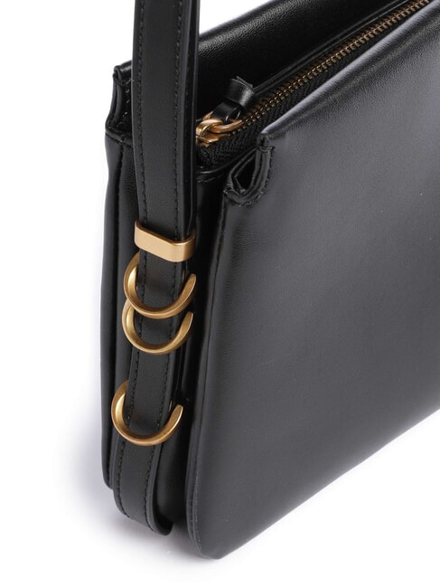 LOVE ONE MINI Mini-Schultertasche schwarz-antikgold - Damentaschen