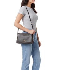 PINKO LOVE ONE MINI Mini-Schultertasche Marascabraun-Antikgold - Damentaschen - 2