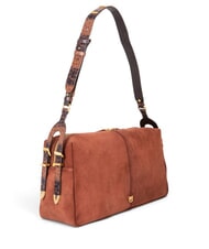 PINKO 24 CLASSIC Umh&auml;ngetasche intensives braun-mattes Gold - Damentaschen - 3