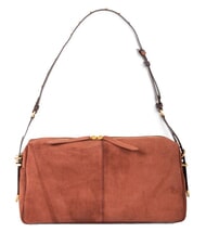 PINKO 24 CLASSIC Umh&auml;ngetasche intensives braun-mattes Gold - Damentaschen - 4