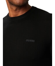 GUESS MARCOS LOGO Rundhals-Sweatshirt jetbla - Sweatshirts Herren - 3