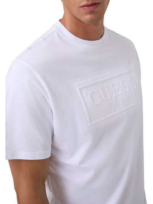 BOX LOGO EMBOSSED T-Shirt mit gesticktem Logo purwei&szlig; - Herren-T-Shirts
