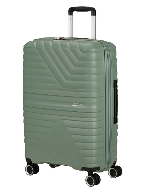 FLYTWIST  Mittlerer Trolley, ausziehbar botanisches Gr&uuml;n - Harte Trolleys