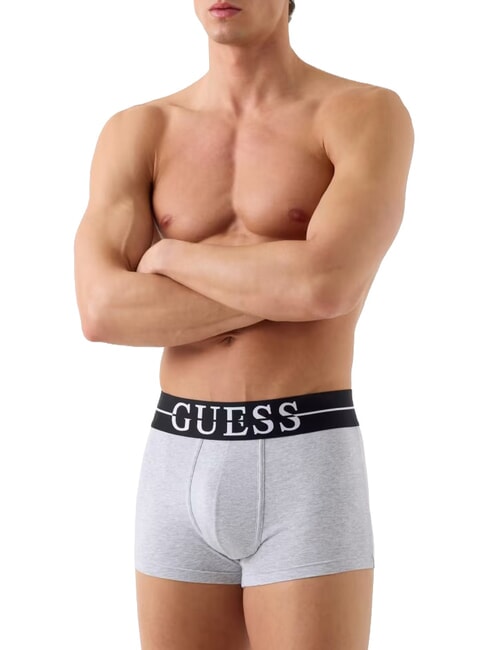 JOE Set mit 3 Boxershorts grau wei&szlig; schwarz com - Herrenslip