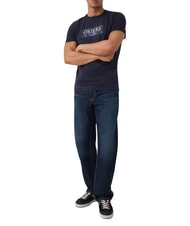 GUESS BOX LORO ROPES T-Shirt mit aufgen&auml;htem Logo smartblue - Herren-T-Shirts - 3