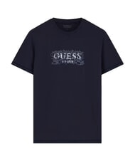 GUESS BOX LORO ROPES T-Shirt mit aufgen&auml;htem Logo smartblue - Herren-T-Shirts - 5